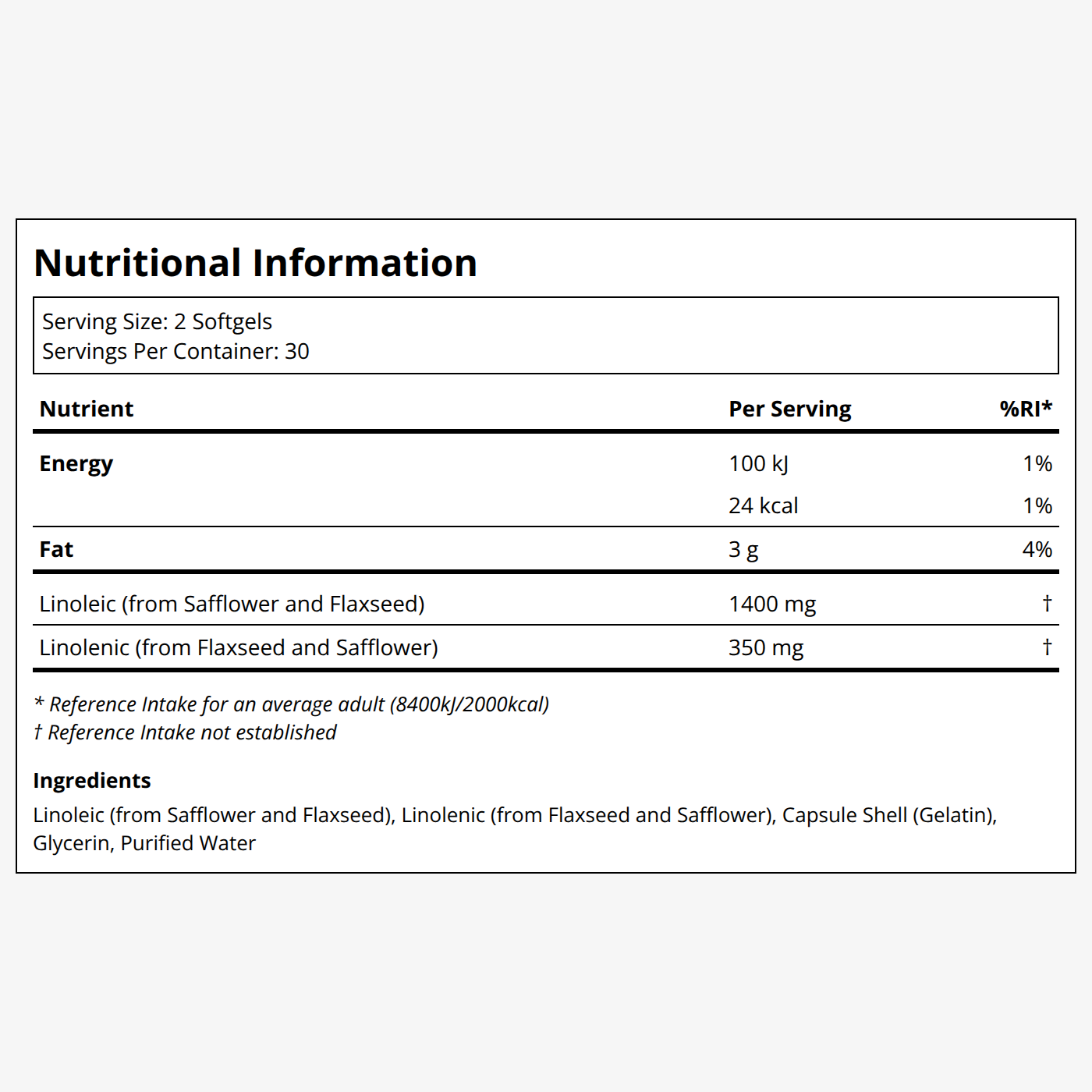 Balance Oil Softgels - Image 2
