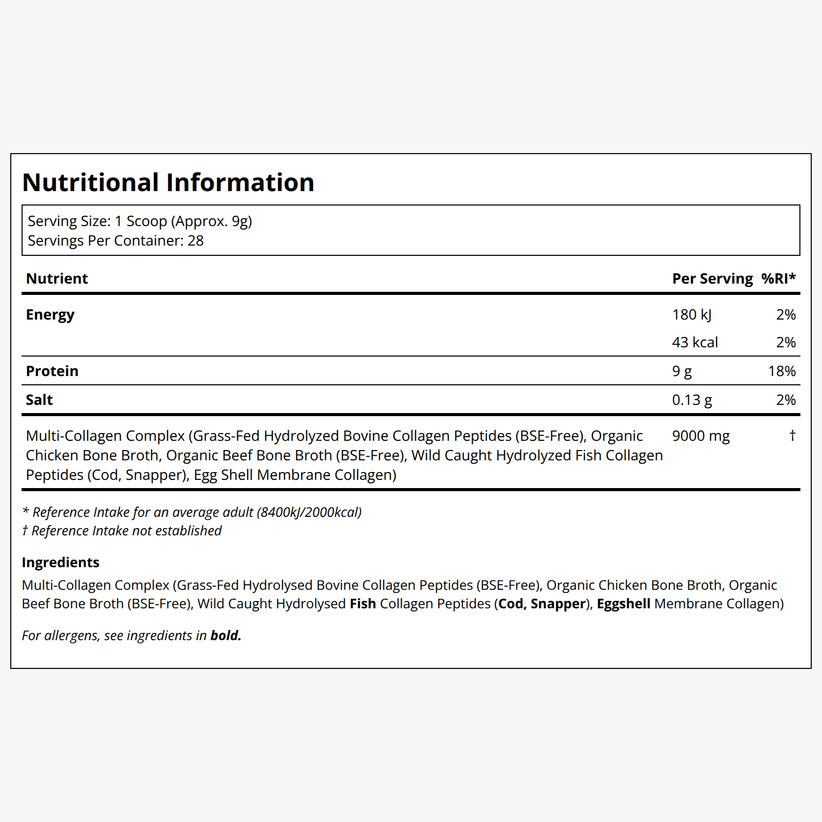 Multi Collagen Protein Powder Mini - Image 2