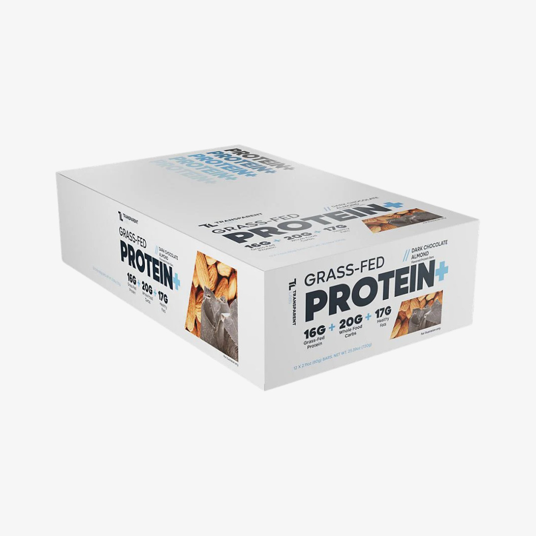 Grass-Fed Protein + Bars Dark Almond Chocolate - Image 3