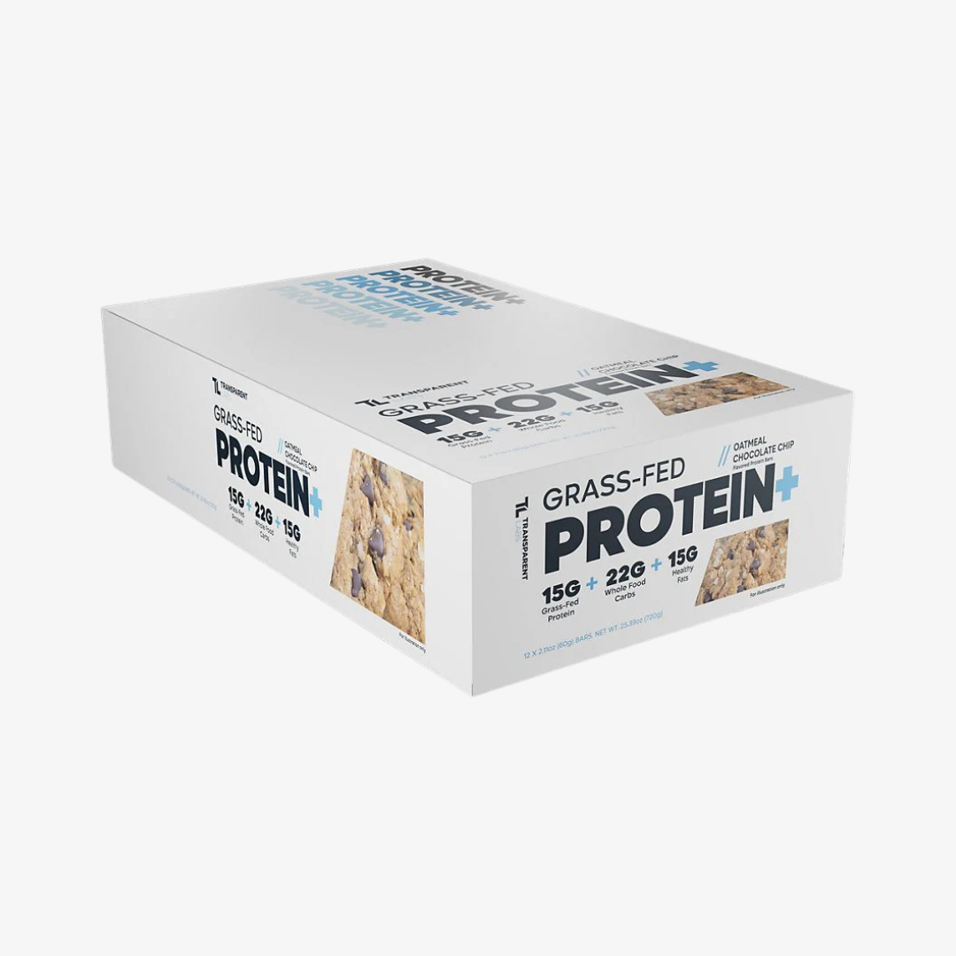 Grass-Fed Protein + Bars Oatmeal Chocolate Chip - Image 3