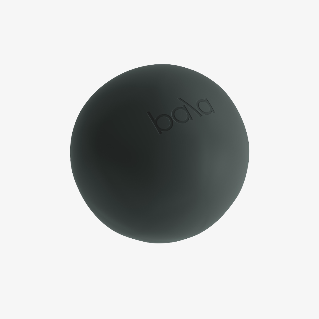 Bala Pilates Ball (Non-Weighted) - Charcoal - Image 2