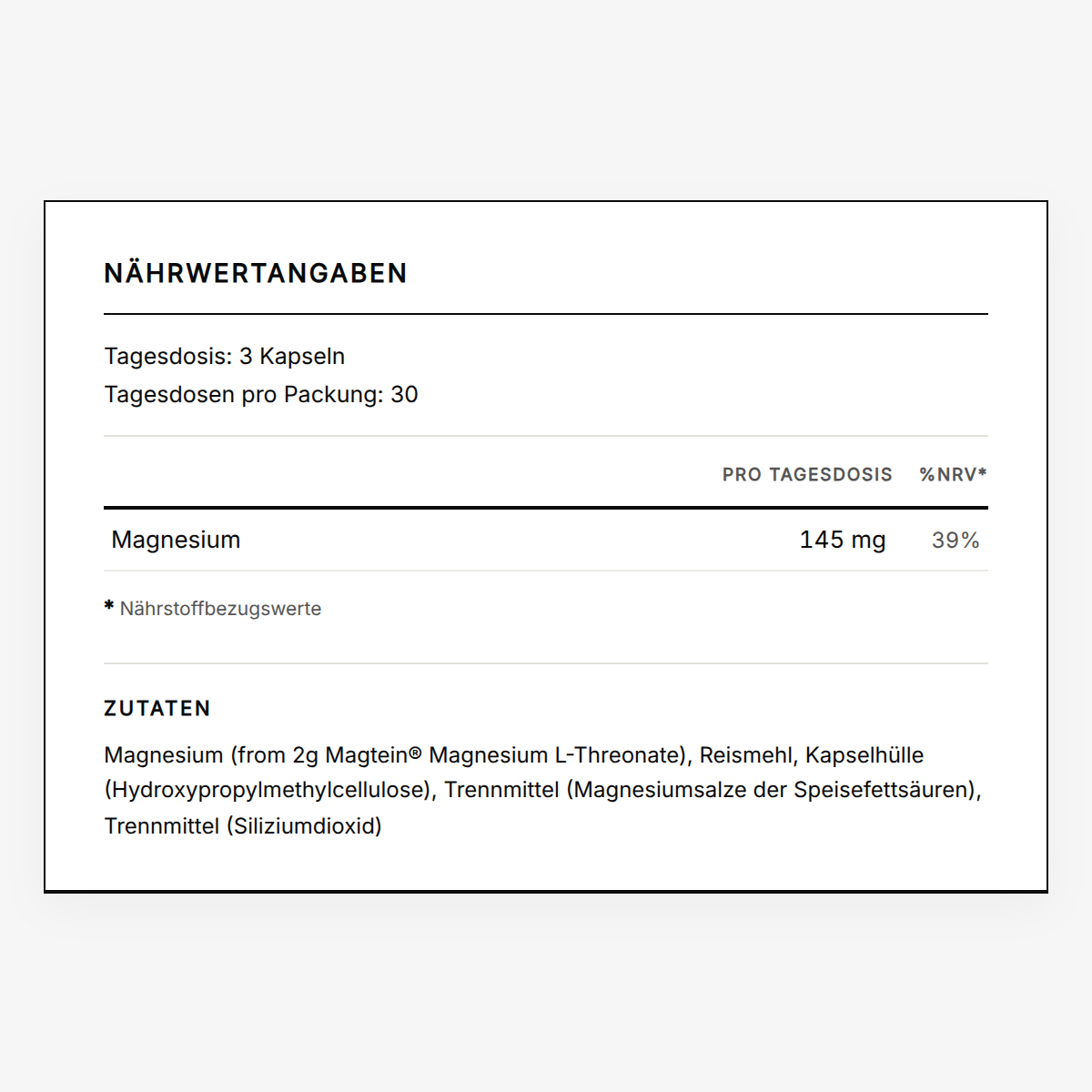 Magnesium L-Threonate