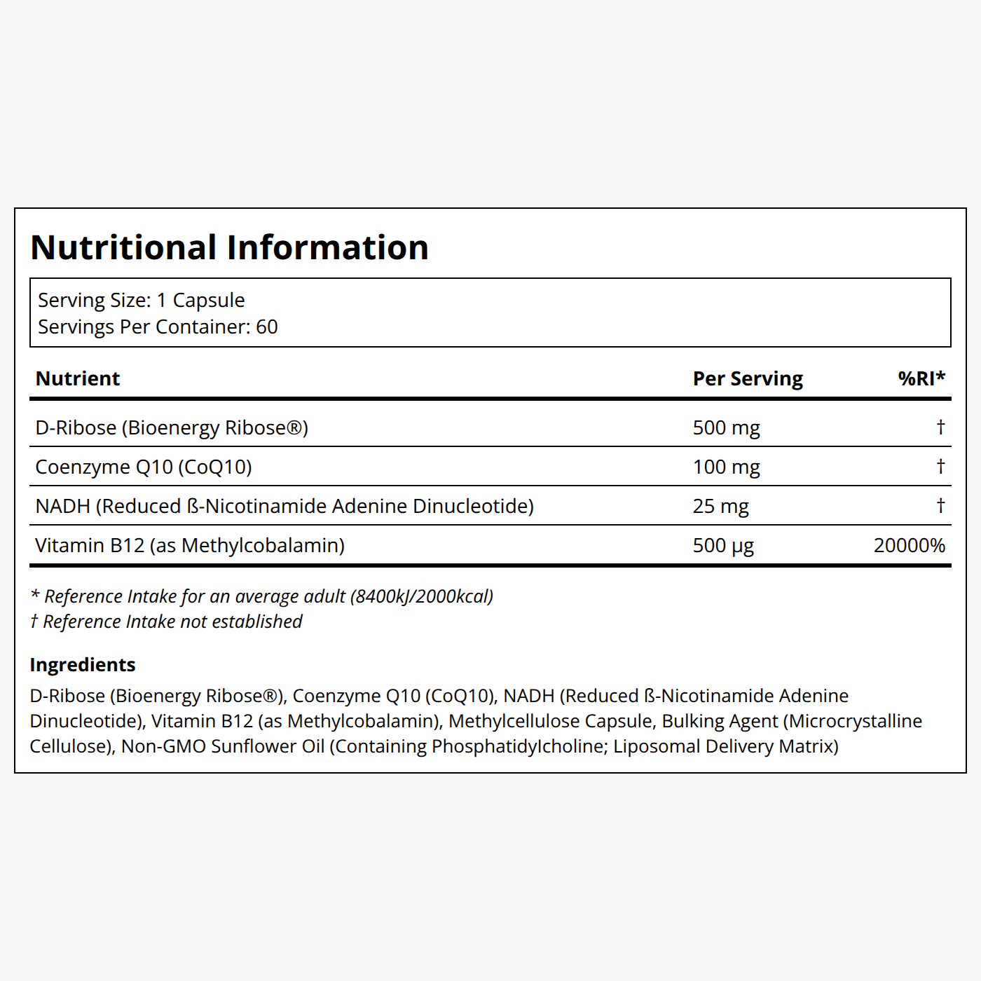 Liposomal NADH+ - Image 3
